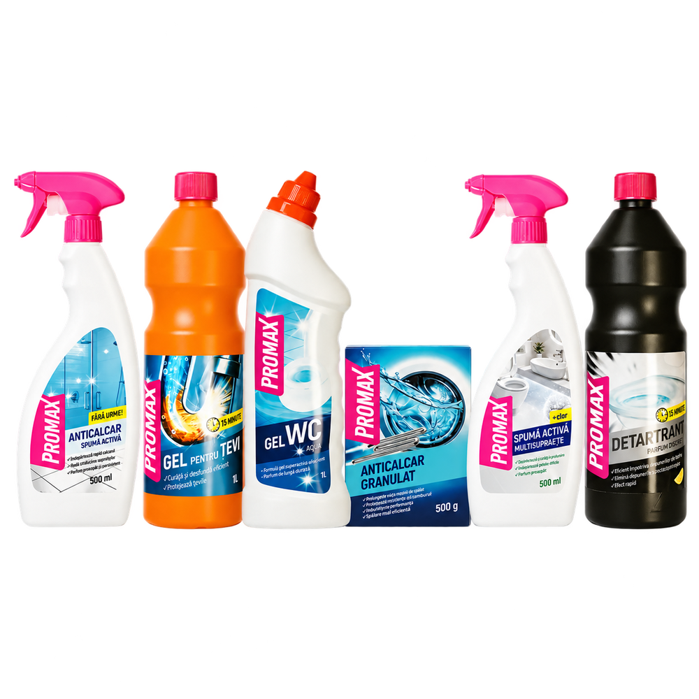Promax-Pachet complet intretinere baie