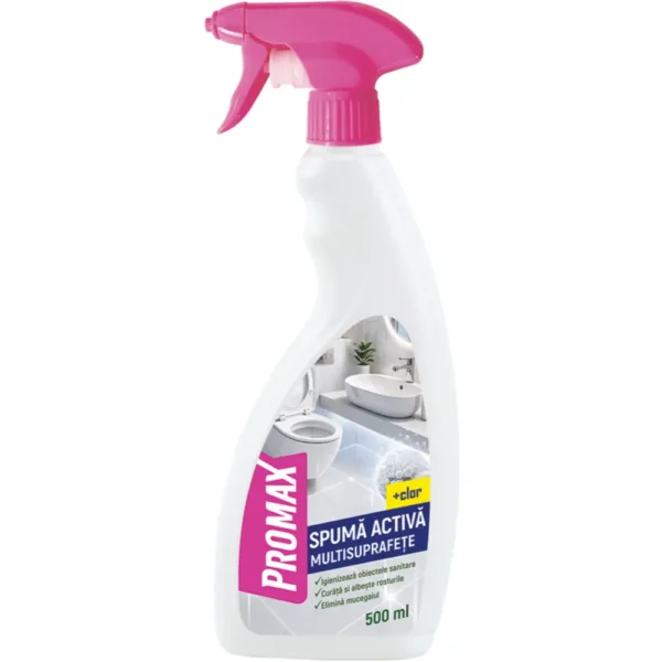 Promax-Spuma activa multisuprafete cu clor 500 ml