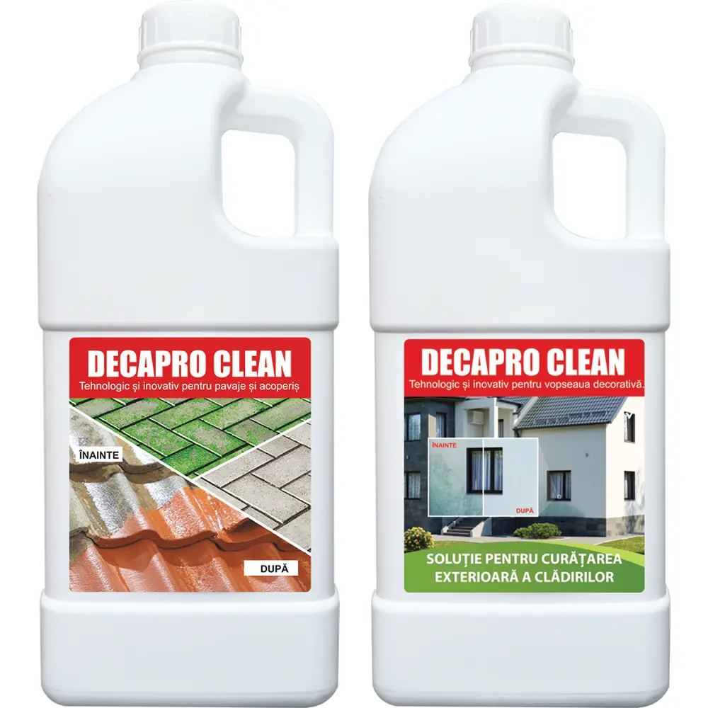 Pachet 2L Decapro Clean+ 2L Decapro Pavaje