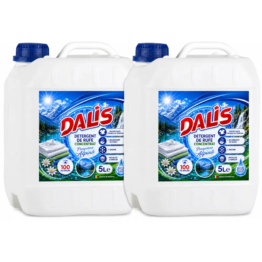 Pachet Dalis Prospetime Alpina-Detergent Lichid Rufe 2x5L