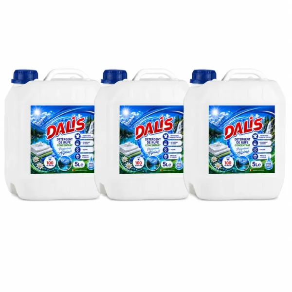 Pachet Dalis Prospetime Alpina Detergent Lichid Rufe 3x5L