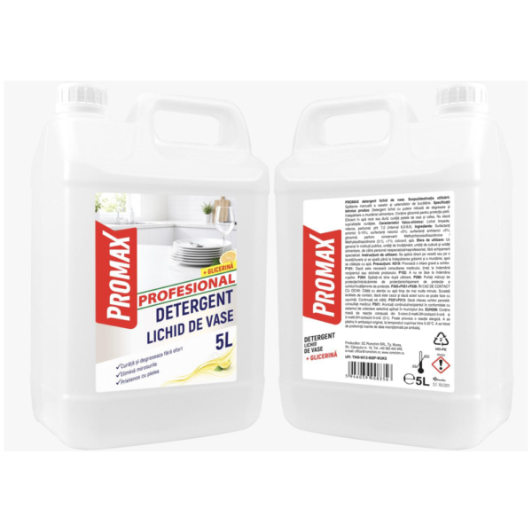 Promax-Detergent lichid de vase, 5L
