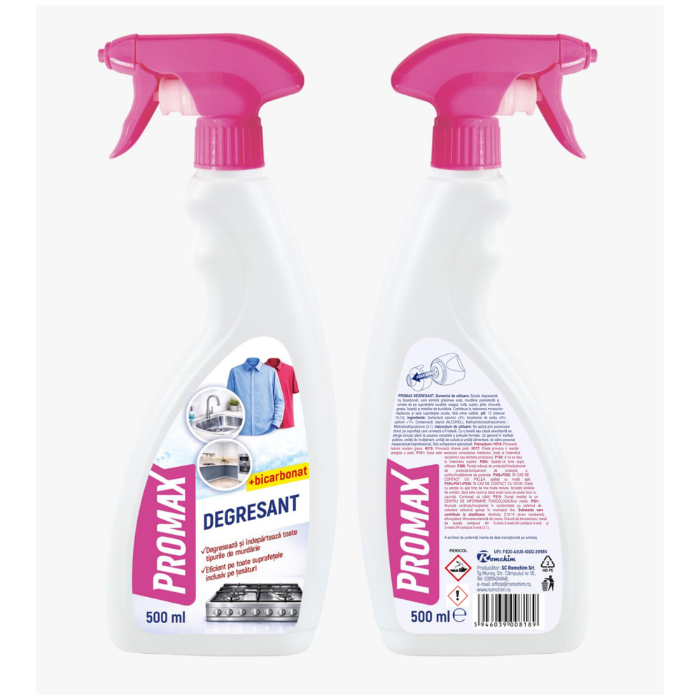 Promax-Soluție degresantă cu pulverizator