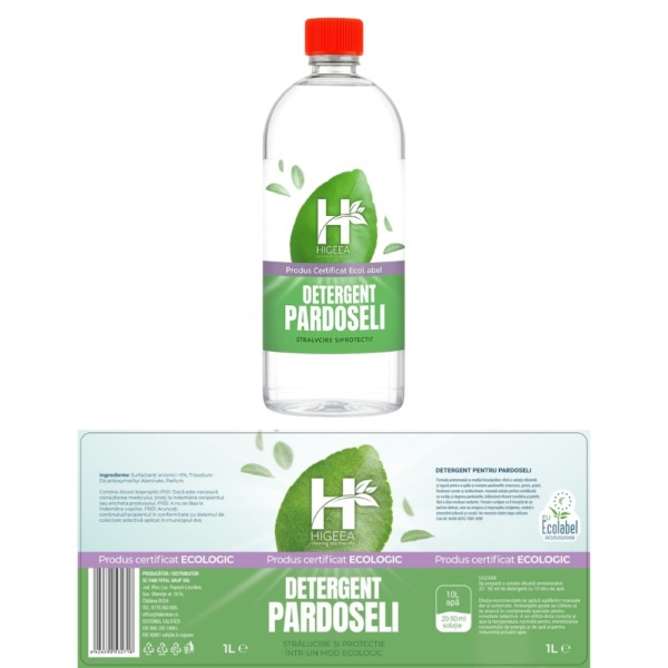 Higeea-Detergent universal pentru pardoseli, 1L Produs Verde