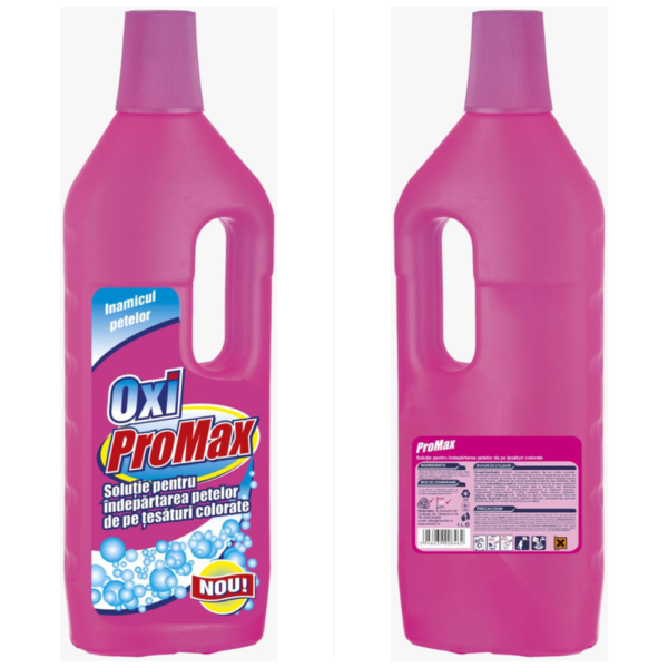 Promax Oxi pentru îndepărtarea petelor de pe țesături colorate 1L