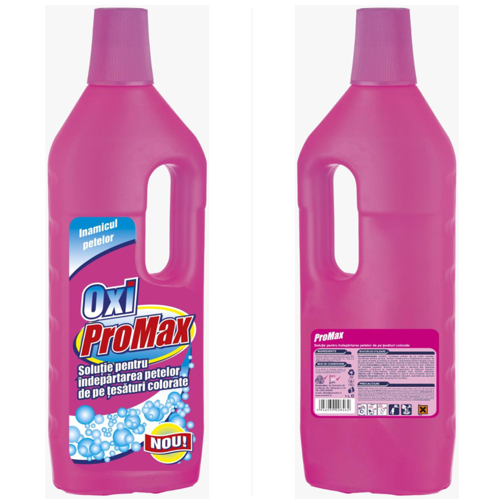 Promax Oxi pentru îndepărtarea petelor de pe țesături colorate 1L