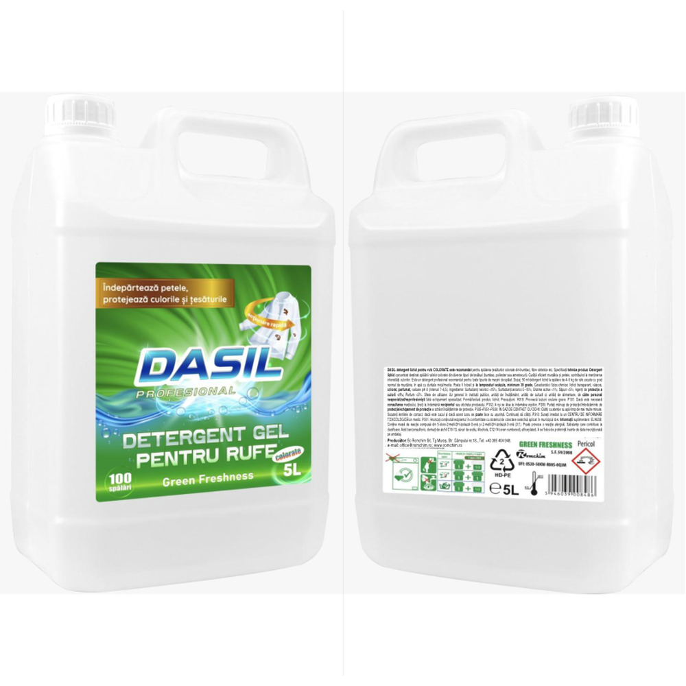 Dasil-Detergent lichid pentru rufe colorate 5L