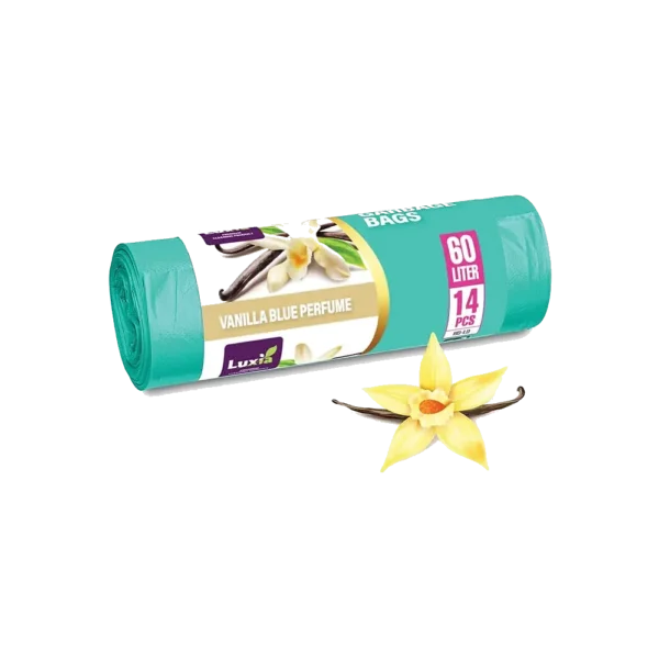 Saci menajeri cu aroma de vanilie 60L/14 bucati rola
